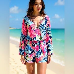 Lilly Pulitzer‎ Ariele Romper - Effortless & Eye-Catching